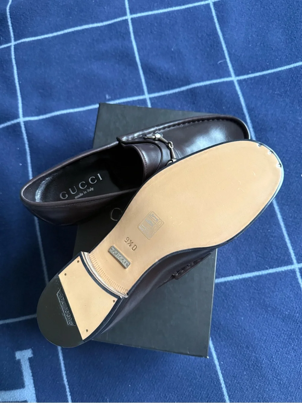 Tom Ford Era Gucci Dark Brown Leather Horsebit Loafers